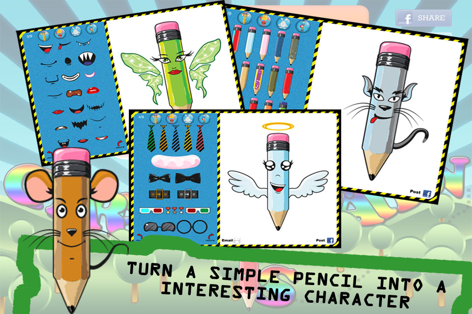 Character Creations - Educational App